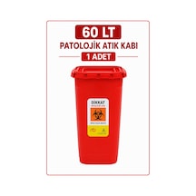 Telkar Patolojik Atık Kabı 60 L 1 Adet