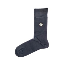 Altın Teknolojili Erkek Bambu Çorap-3 Çift Siyah Antrasit - Kiremit