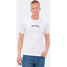 Slazenger VEDRAN KTN Erkek  Beyaz Tişört