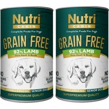 Nutri Canin Kuzu Etli Tahılsız Yaşlı Köpek Konservesi 2 x 400 G