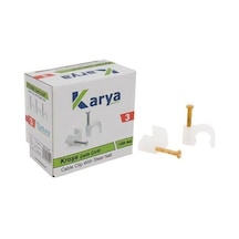 Karya Kroşe 3 Numara Çelik Çivili 100'lü Paket