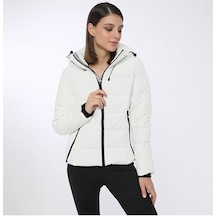 Lumberjack 2w W-sn31 Apreski Coat 2pr Kadın Mont-beyaz Beyaz