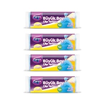 Güçlü Çöp Torbası Büyük Boy 7'li X 4 Paket