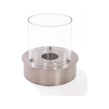Starfire Yuvarlak Burner Camlı Bioethanol Şömine 40 Cm