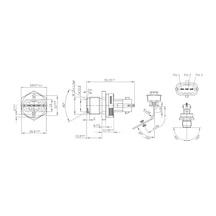 Map Sensörü - Fiat Palio, Punto, Doblo, Stilo, Multipla, Strada, 156 - Bosch-0281002907