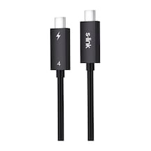 S-link Sl-tc401 Thunderbolt 4.0 1m 8k 60hz Pd100w Typec To Typec 40gbps Hızlı Data Kablosu Kdo