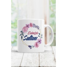 Evimizin Sultanı Kupa Bardak Beyaz