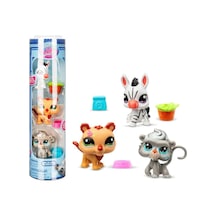 00597 - Littlest Pet Shop 3 Lü Figür Set - 1 Adet Çok Renkli