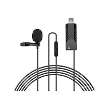 Vkemall Usb Clip Mikrofonu - Kalp Kalıbı Yönlendirme, Ses Kartı Dahil, Gürültü Engelleme, Pc/mac Uyumlu, Canlı Yayın/dublaj İçin
