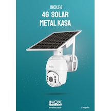 Özkam İnox 3mp Su Geçirmez 4g Sim Kart Destekli Ptz Solar