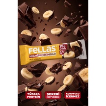 Yüksek Protein Bar - Muzlu 45 G X 12 Adet