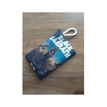 Owl Bag Black Sabbath Desenli Tasarım Cüzdan Kalemlik Çanta Düzenleyici Diğer