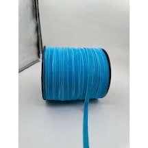 Paşateks- 1 Cm Düz Kadife-5 Metre -de.mavi
