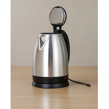 Kettle Su Isıtıcı Paslanmaz Çelik Kablolu C F Priz Uyumlu 220-240 V