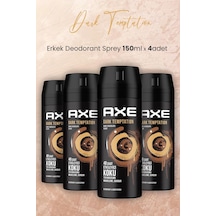 Dark Temptation Erkek Deodorant Sprey 150 Ml X 4 Adet