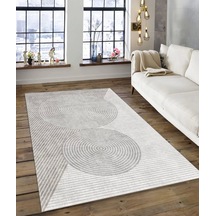 Dijidekor Işıltı Koleksiyonu Model137 Süngerli Dijital Baskılı Saçaksız Mutfak Halısı Yolluk