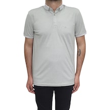 Santa Dmc Tekstil Erkek Düz Spor Kesim Normal Kalıp Polo Yaka T-shirt Yeşil
