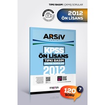 2012 Kpss Ön Lisans Tıpkı Basım Çıkmış Sorular Video Çözümlü