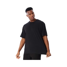 Sportive Sasebo Erkek Siyah Günlük Stil T-shirt 25ye016-syh Siyah