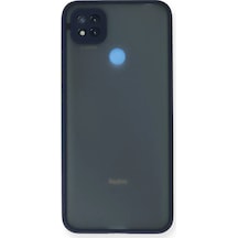 Newface Xiaomi Redmi 9c Kılıf Montreal Silikon Kapak - Lacivert