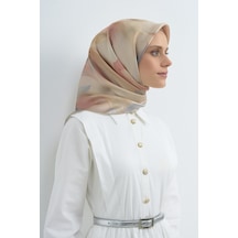 Armine Saf İpek Sura Eşarp-2026 İlkbahar-yaz- 951900d Pudra
