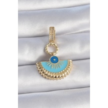 Pirinç Gold Renk Nazar Boncuklu Ajda Charm Eb-53-vice/ 1395 3463 Çok Renkli 52967805