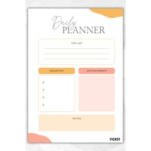 Günlük Planlayıcı - A5 Ebat Yapılacaklar - 50 Yaprak - Daily Planner Diğer