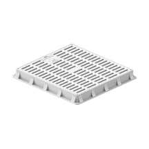 55X55 Rögar Kapağı - Çerçeve + Izgaralı Kapak Gri
