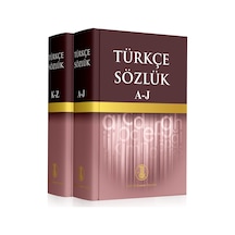 Tdk Türk Dil Kurumu Büyük Türkçe Sözlük Tek Cilt