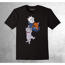 Cat Kedi Sevimli Kediler Tişört Çocuk T-shirt