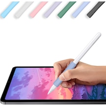 Apple Pencil 1-2 Nesil Pro Usb-c Uyumlu Soft Yumuşak Silikon Kalem Tutucu Zarif Ve Rahat Kullanım Lavanta
