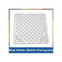 Çok Amaçlı Lavabo Buz Halısı Zemin Koruyucu Aparat Silikon Beyaz Diğer