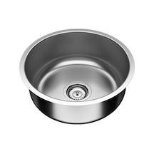 Sinkon Mermeraltı Eviye Karavan Eviye 38 x 38 Krom Düz Eviye S38 Sink