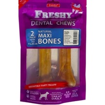 Freshy Dental Maxi Bones Naturel Çiğneme Kemiği 15.25 CM 2'li