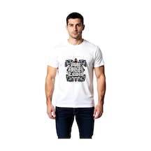 Paybuy Erkek Kas Yap Bahane Değil Baskılı Grafik Tişört Motivasyon Spor Beyaz