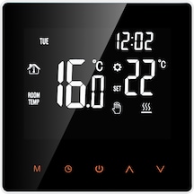 Geeksen Termostat Su/gaz Kazanı  Ekranı Lcd Ekran Hafta Programlanabilir Anti Dijital Sıcaklık Kontrol Cihazı