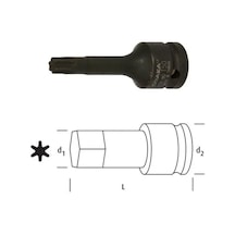 Osaka Ln12t55 Torks Lokma 1/2'' T55
