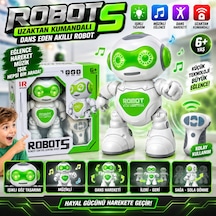 Uzaktan Kumandalı Robot Oyuncak Işıklı Sesli Dans Eden Akıllı Robot 6+ Yaş Çocuk Oyuncağı