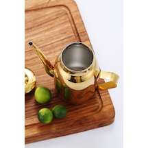 Komple Çelik Gold 560 Ml Yağdanlık Sosluk Ve Sirkelik Cin995sr