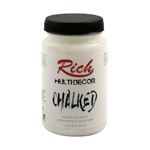 Rich Multidecor Chalked Akrilik Boya- 250Cc - Beyaz - N.4500