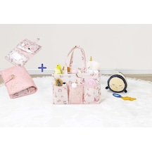 Smyak Alas Baby Bakım Organizer + Alt Bakım Çantası Ikili Set