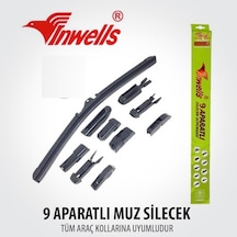 Silecek 9 Aparatlı 600 Mm Muz Tip Inwells