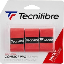 Tecnifibre Contact Pro 0.6mm Kırmızı 3lü Overgrip