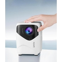 Ozmik Umiio Portable Video Projector 2.4/5g Wifi Bluetooth 1920 1080 Resolution Android Projector