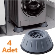 İsgstore Beyaz Eşya Altlığı Ayağı 4 Adet Çamaşır Bulaşık Makinası Yükseltici Titreşim Önleyici