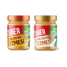 Züber Original Fıstık Ezmesi 315 Gr Ve %100 Fıstık Ezmesi 315 Gr 2 Li