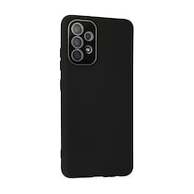Bezos Samsung Galaxy A53 5g Kılıf Lansman Glass Kapak - Siyah Bty