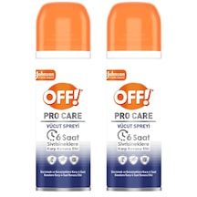 Johnson Off Pro Care Kene Ve Sinekkovar Vücut Spreyi 2 X 100 Ml