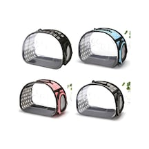 Pet Şeffaf Uzay Kapsülü Gezi Paketi, Boyut: Küçük Siyah