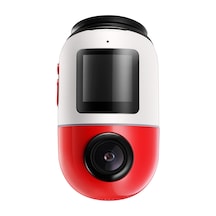 70mai X200 Omni 64GB 360° Dönebilen Araç İçi Kamera - Kırmızı & B